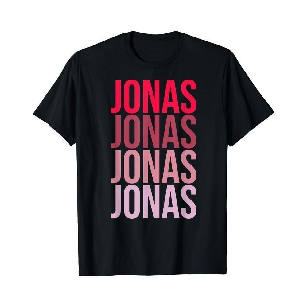 I Love Jonas First Name Jonas Brothers Pop Music Fan Concert T-Shirt